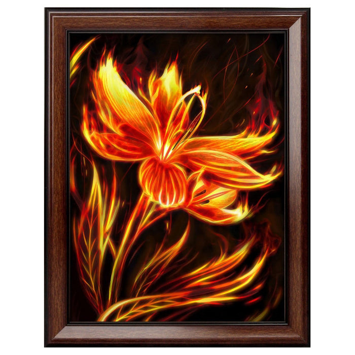 Diamond Painting Kit - FIRE FLOWER 30X40 CM AZ-1852