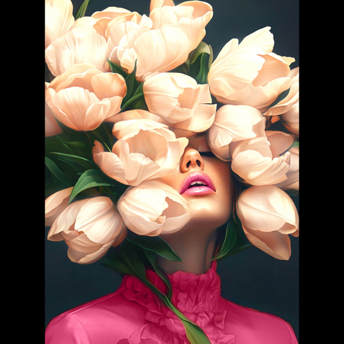 DIAMOND PAINTING WITH SUBFRAME TEMPTATION 30X40 CM VA832