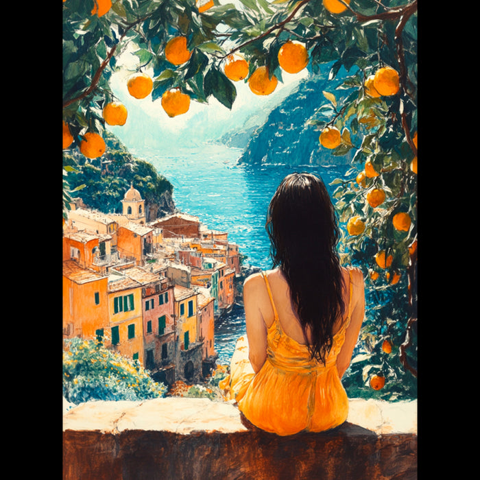 DIAMOND PAINTING WITH SUBFRAME GORGEOUS VIEW 30X40 CM VA834