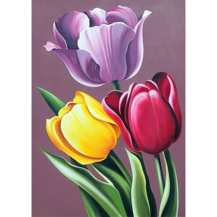 Diamond Painting Kit - TULIP AROMA 27*38 CM WD021
