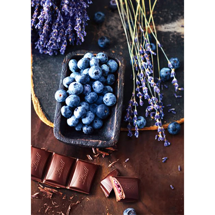 Diamond Painting Kit - CHOCOLATE AND BLUEBERRIES 38*48 CM WD046