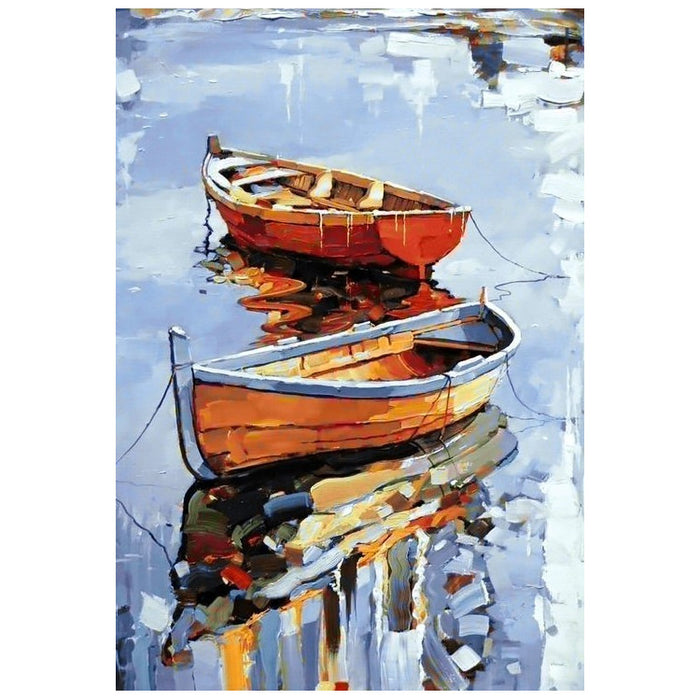 Diamond Painting Kit - BOATS 27 _ 38 CM WD122