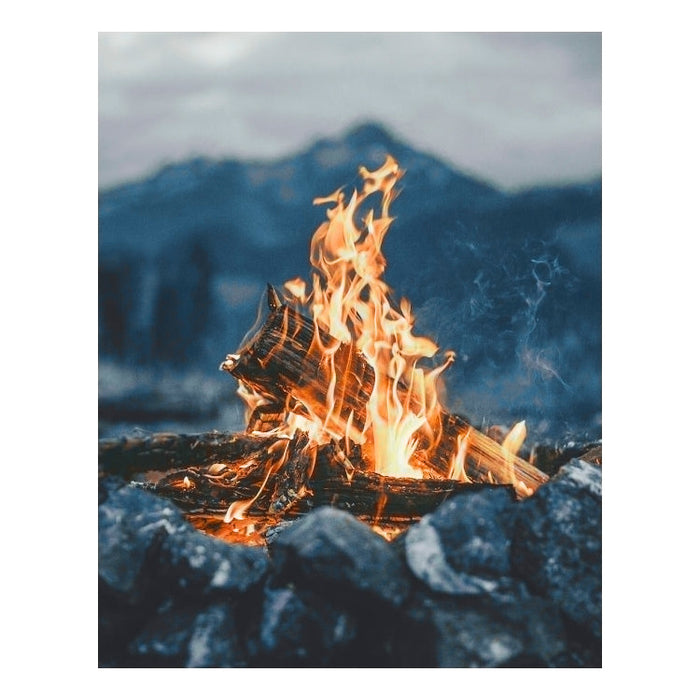 Diamond Painting Kit - BY THE FIRE 38*48 CM WD174