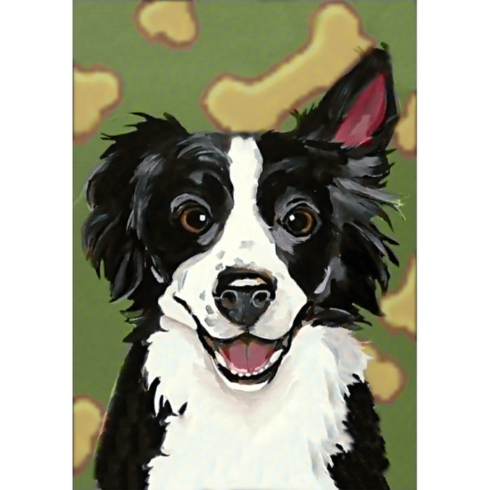 Diamond Painting Kit - TIME TO PLAY 20*30 CM WD179 (D)