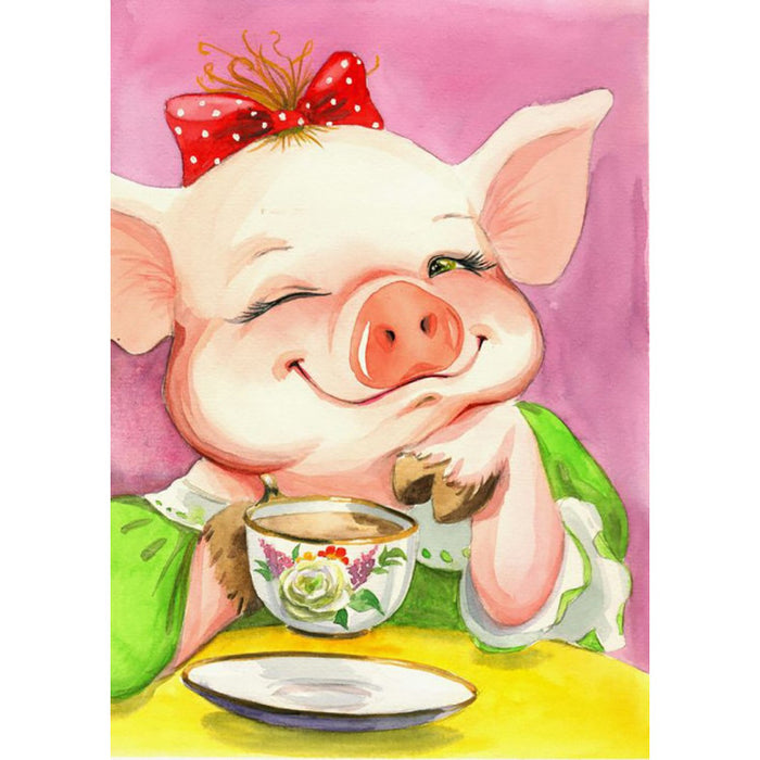 Diamond Painting Kit - SWEET TOOTH 27*38 CM WD2286