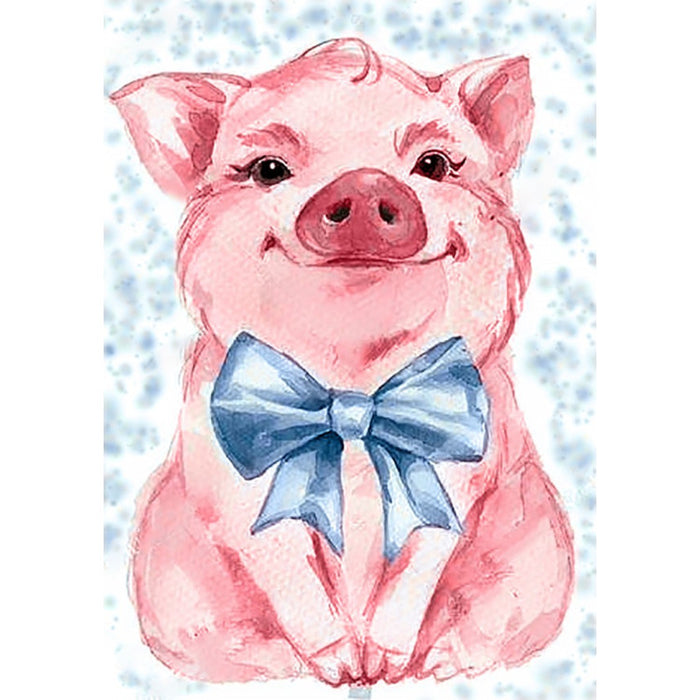 Diamond Painting Kit - CUTE PIGGY 20*30 CM WD2289