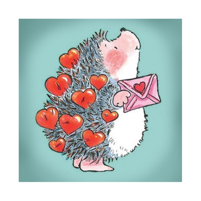 Diamond Painting Kit - HEDGEHOG 20*20 CM WD2311