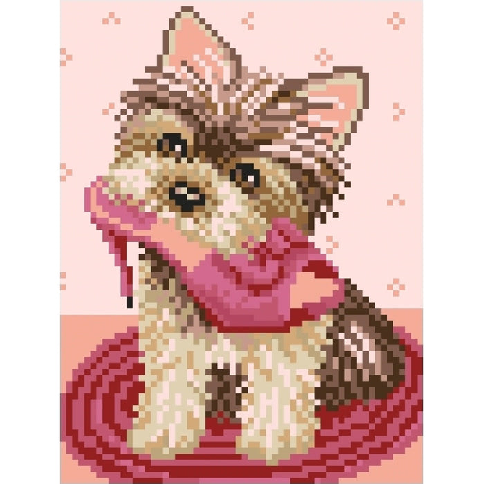 Diamond Painting Kit - LITTLE HELPER 15*20 CM WD2383