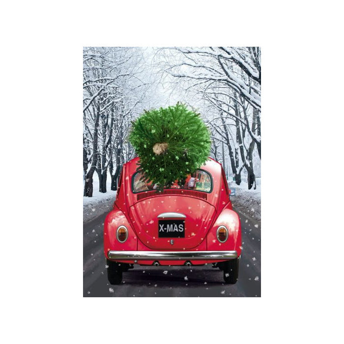 Diamond Painting Kit - HOLIDAY ON ITS WAY 27*38 CM WD2442