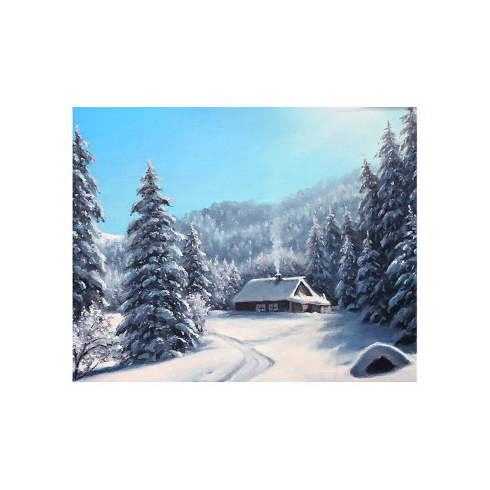 Diamond Painting Kit - WINTER DAY 50*40 CM WD2610