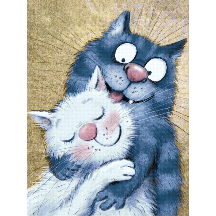 Diamond Painting Kit - SWEET TENDERNESS 30 _ 40 CM WD263