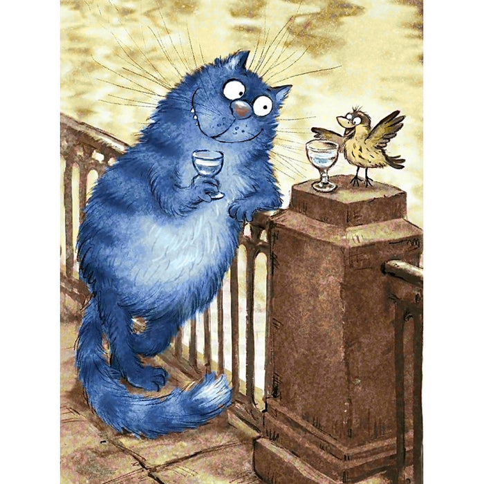 Diamond Painting Kit - CHIT CHAT 30 _ 40 CM WD268