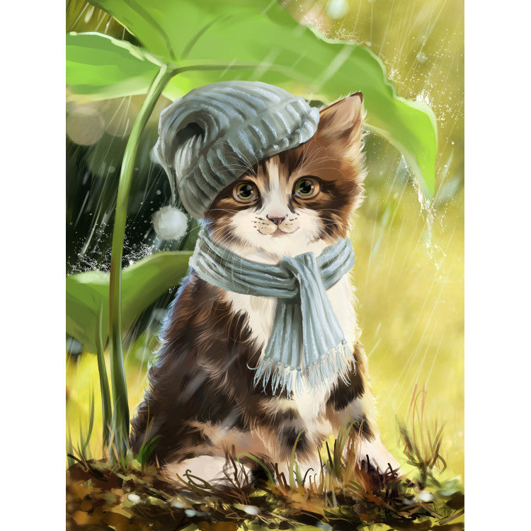 Diamond Painting Kit - UNDER THE LEAF 30*40 WD3051