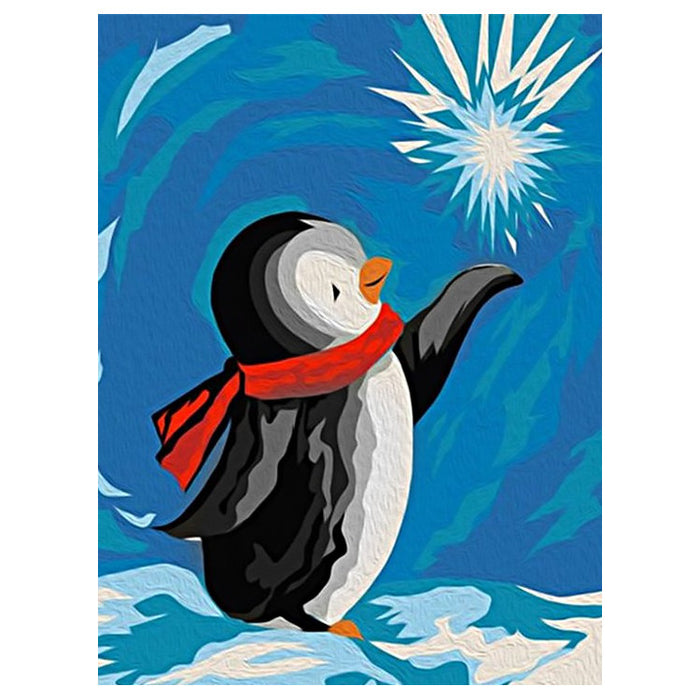 Diamond Painting Kit - PENGUIN 15*20 CM WD306