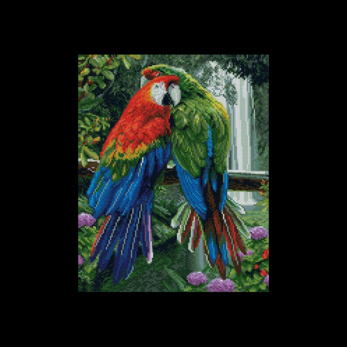 DIAMOND PAINTING "ARTCITY" ON THE SUBFRAME AT THE WATERFALL 30X40 CM VA802