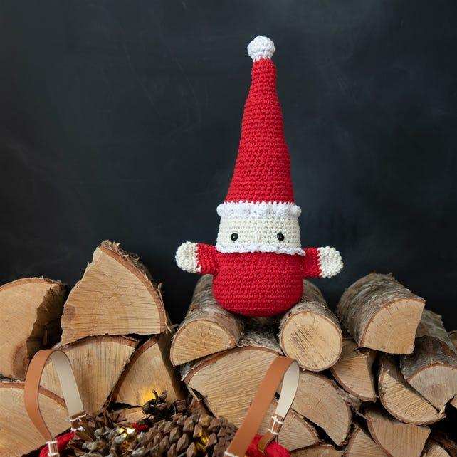 DIY Crochet Pattern Jolly Santa Eco Barbante Crochet Kits - HobbyJobby