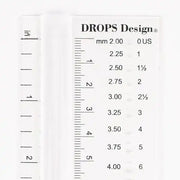 DROPS Needle Measure DROPS Knitting & Crochet Tools - HobbyJobby