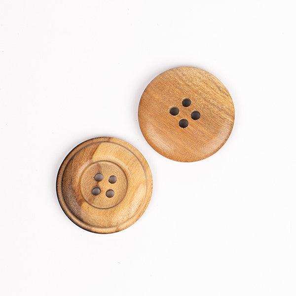 Drops Olive Wood Buttons DROPS Buttons - HobbyJobby