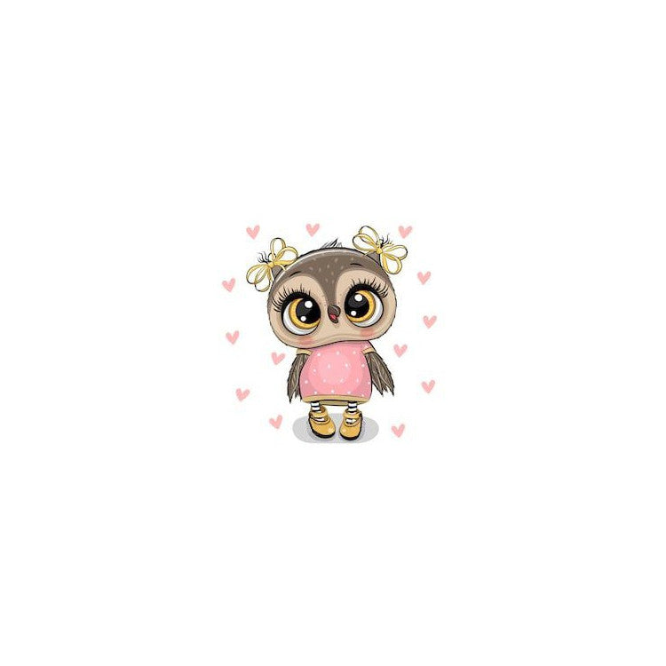 Diamond Painting Kit - OWL NIKA 20*20 CM WD2374