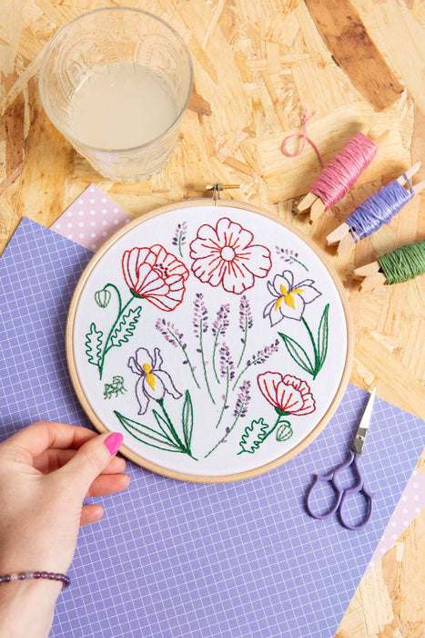 Fields of Provence Embroidery Kit