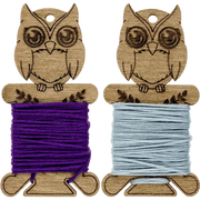 Floss bobbins FLC-070(S) (6 pieces) Wonderland Crafts Floss Bobbins - HobbyJobby