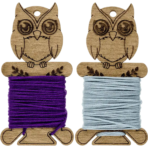 Floss bobbins FLC-070(S) (6 pieces) Wonderland Crafts Floss Bobbins - HobbyJobby