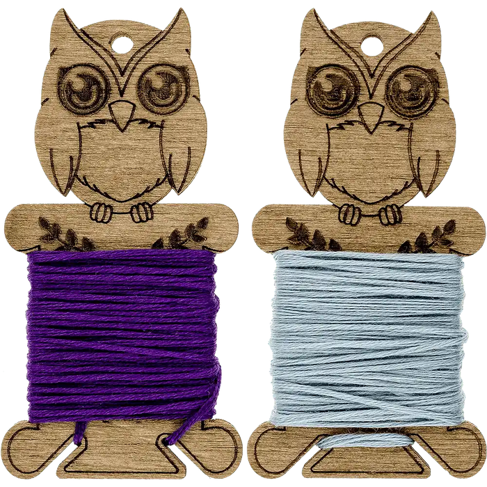 Floss bobbins FLC-070(S) (6 pieces) Wonderland Crafts Floss Bobbins - HobbyJobby