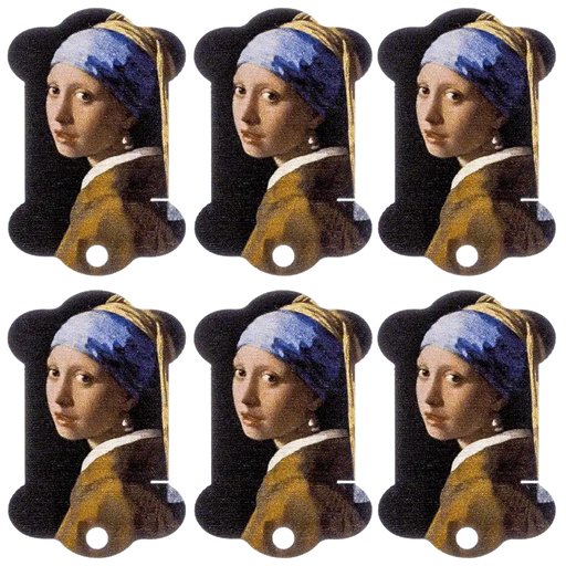 Floss bobbins FLC-102(S) (6 pieces) Wonderland Crafts Floss Bobbins - HobbyJobby