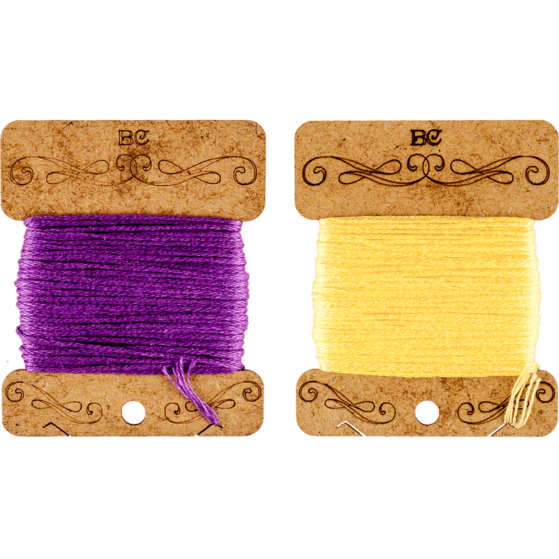 Floss Bobbins, Wooden Thread Bobbins - Thread Organizers Wonderland Crafts Floss Bobbins - HobbyJobby