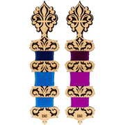 Floss Bobbins, Wooden Thread Bobbins - Thread Organizers Wonderland Crafts Floss Bobbins - HobbyJobby