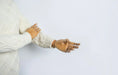 Ivory Diamond Pullover - Luca - S Yarns