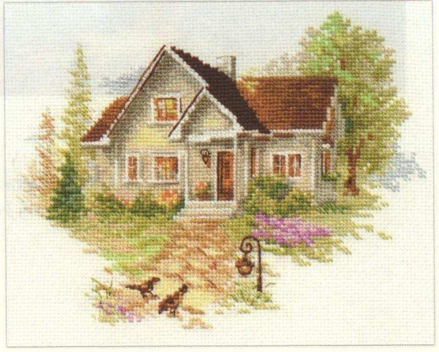 Kit de point de croix Alisa - Maison de juillet, 3-20