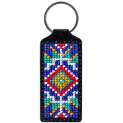 Key Chain Needlecraft Kit - Cross Stitch Kits on Leather Wonderland Crafts Key-Chain Kit - HobbyJobby