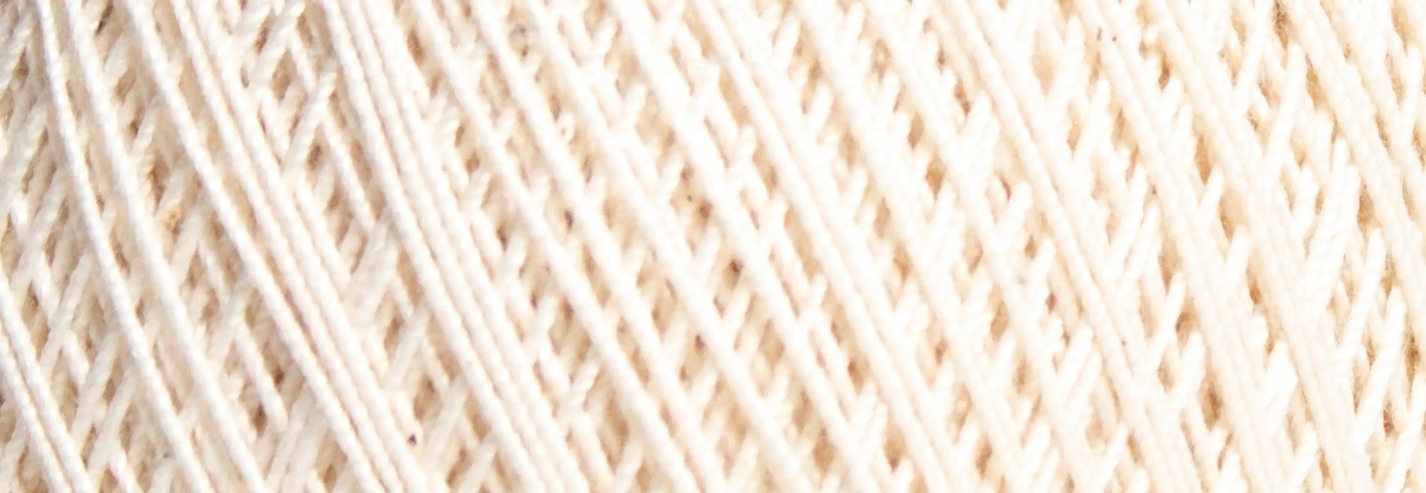 Knitting and Crochet Yarn - Ivory Cotton Yarn - Romana (Nm 20/3), 100% Cotton Knitting and Crochet Yarn - HobbyJobby
