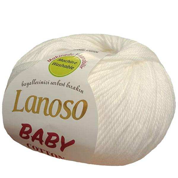 Lanoso Baby Cotton DK Yarn - Crochet and Knitting Yarn Knitting and Crochet Yarn - HobbyJobby