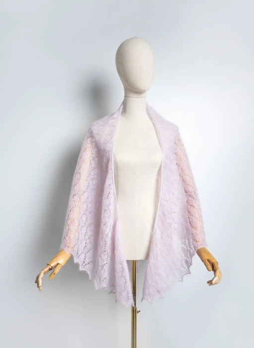 Lavender Whisper Shawl - Luca - S Yarns