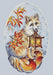 LetiStitch Cross Stitch Kit - Kitsune, L8900 Cross Stitch Kits - HobbyJobby