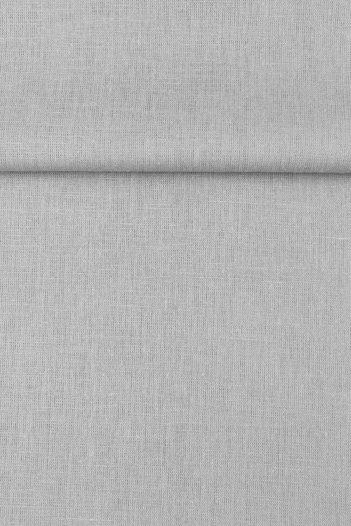 Luca-S Natural Pure Linen Wrinkled Fabric Grey Color Luca-S Linen Fabrics - HobbyJobby