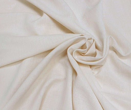 Luca-S Natural Pure Linen Wrinkled Fabric Light Beige Color Luca-S Linen Fabrics - HobbyJobby