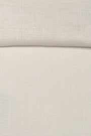 Luca-S Pure Natural 100% Linen Soft Fabric Natural White Color Luca-S Linen Fabrics - HobbyJobby
