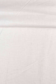 Luca-S Pure Natural 100% Linen Soft Fabric White Color Luca-S Linen Fabrics - HobbyJobby