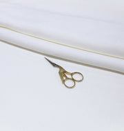 Luca-S Pure Natural Linen Wrinkled Fabric Chalk Color Luca-S Linen Fabrics - HobbyJobby