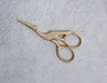 Luca-S Stork Scissors Sandblasted Gold Handles Luca-S Scissors - HobbyJobby