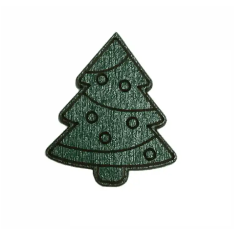 MAGNETIC NEEDLE HOLDER "GREEN CHRISTMAS TREE" KF059/52