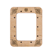 Magnetic Embroidery Hoop - Wooden Cross Stitch Hoop (6.5x9cm) Wonderland Crafts Hoops - HobbyJobby