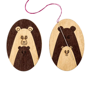 Magnetic Needle Holder - Wooden Needle Minder Wonderland Crafts Needle Minders - HobbyJobby