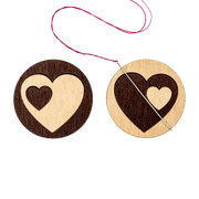 Magnetic Needle Holder - Wooden Needle Minder Wonderland Crafts Needle Minders - HobbyJobby