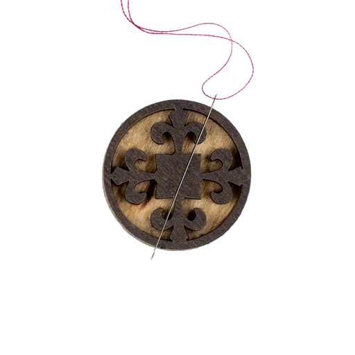 Magnetic Needle Holder - Wooden Needle Minder Wonderland Crafts Needle Minders - HobbyJobby