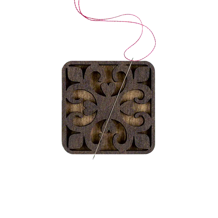 Magnetic Needle Holder - Wooden Needle Minder Wonderland Crafts Needle Minders - HobbyJobby