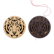 Magnetic Needle Holder - Wooden Needle Minder Wonderland Crafts Needle Minders - HobbyJobby
